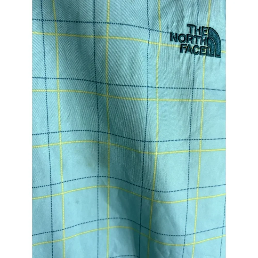 The North Face GIRLS 14-16 Hyvent Ski Jacket AQUA YELLOW NO‎ LINER